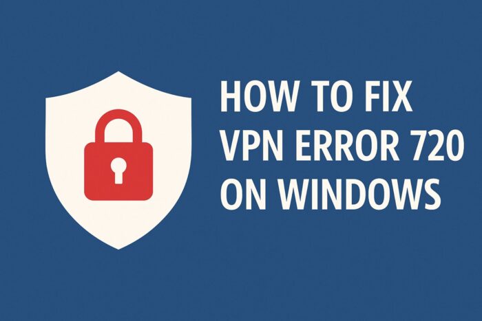 vpn error 720