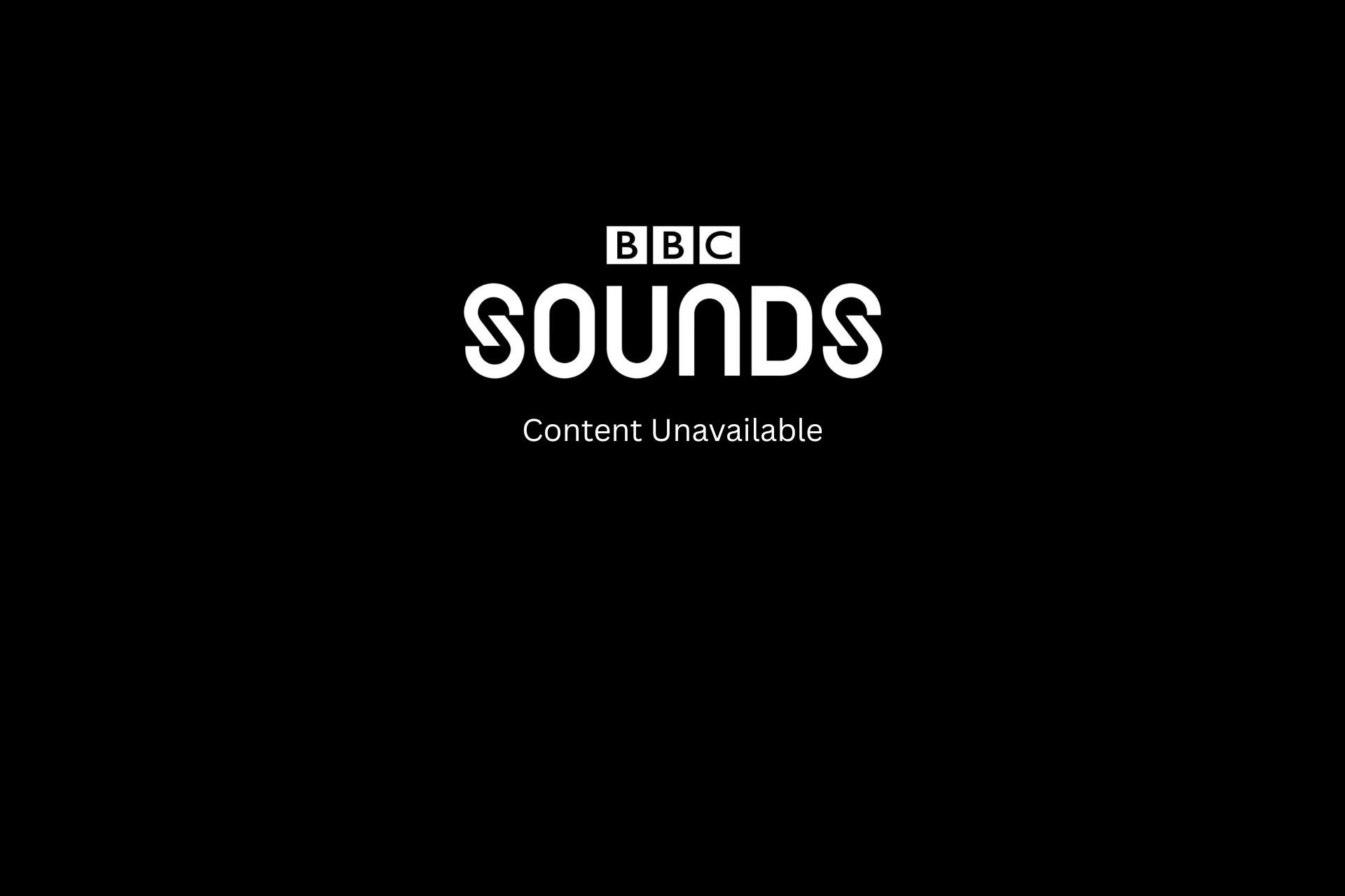 bbc sounds not working with vpn