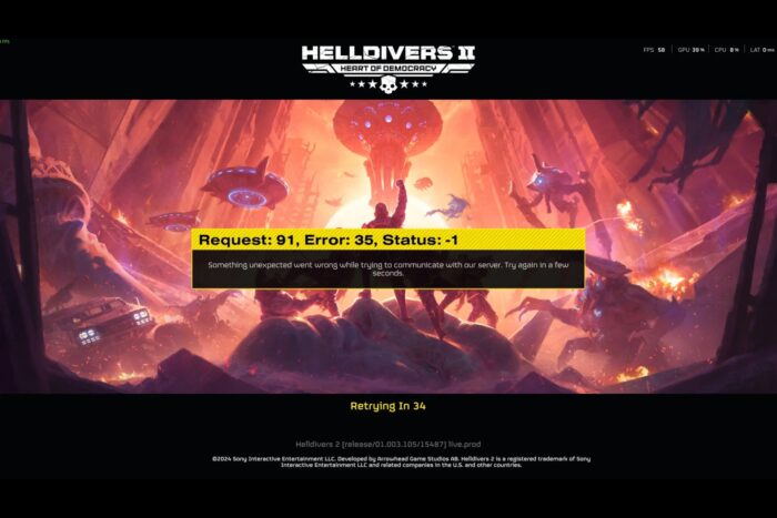 helldrivers 2 not working with vpn