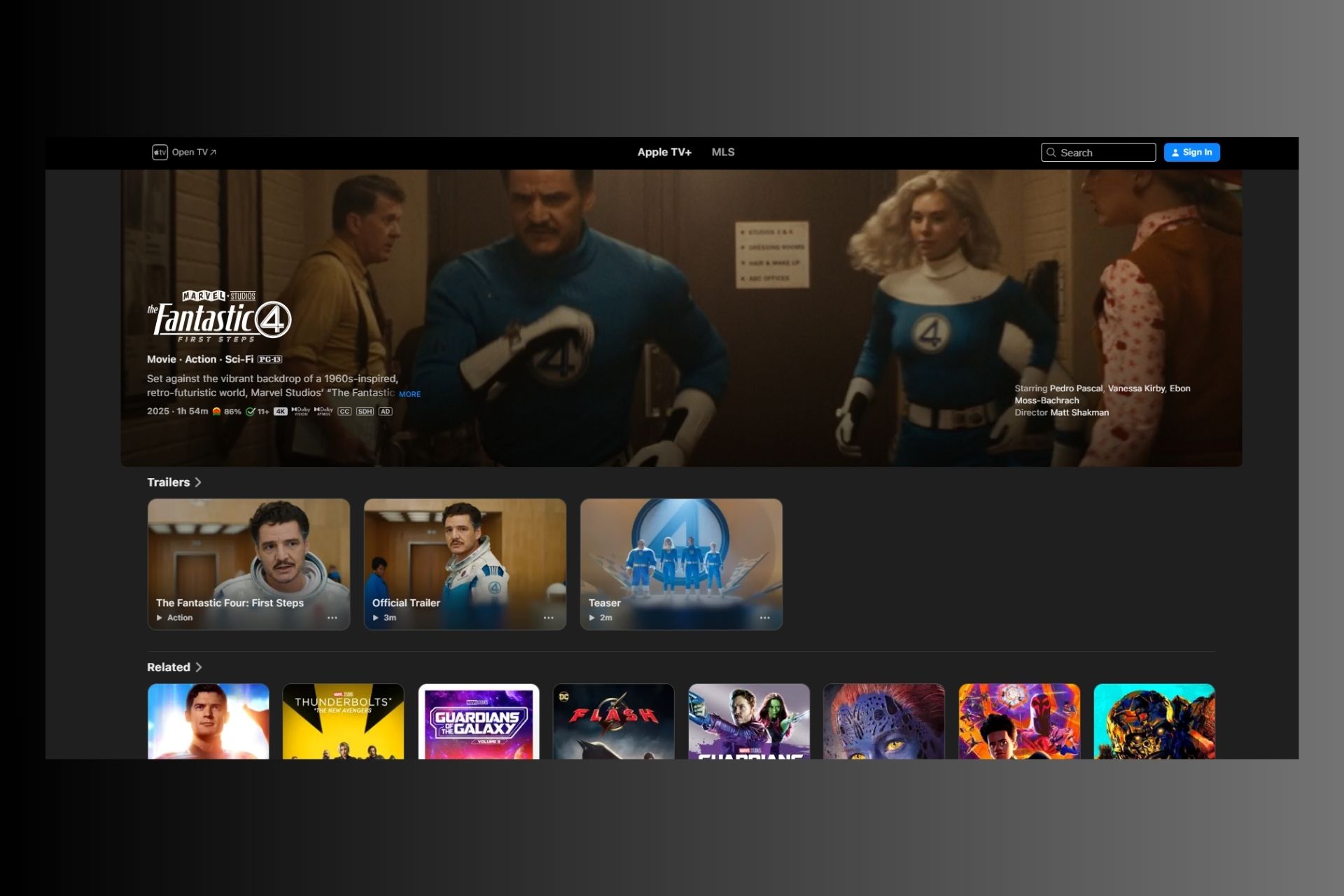 when will fantastic four be streaming