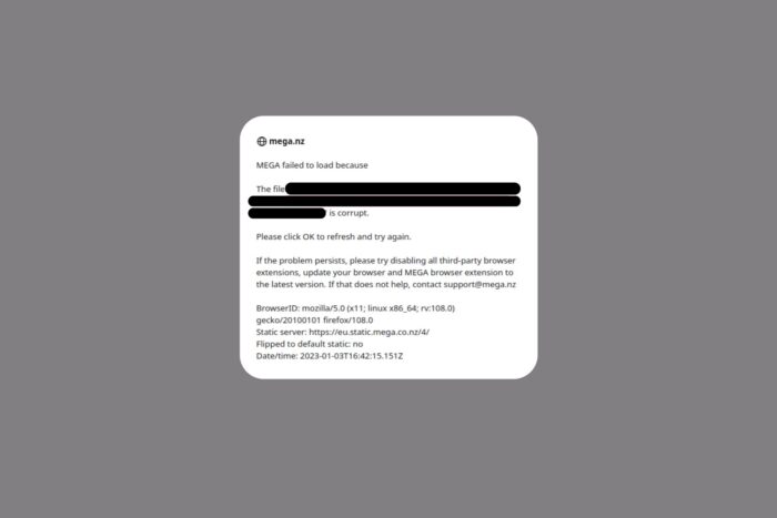 mega not working with vpn