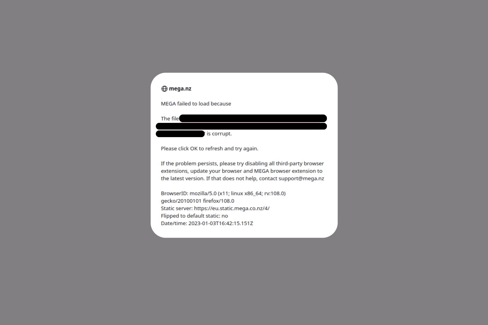 mega not working with vpn
