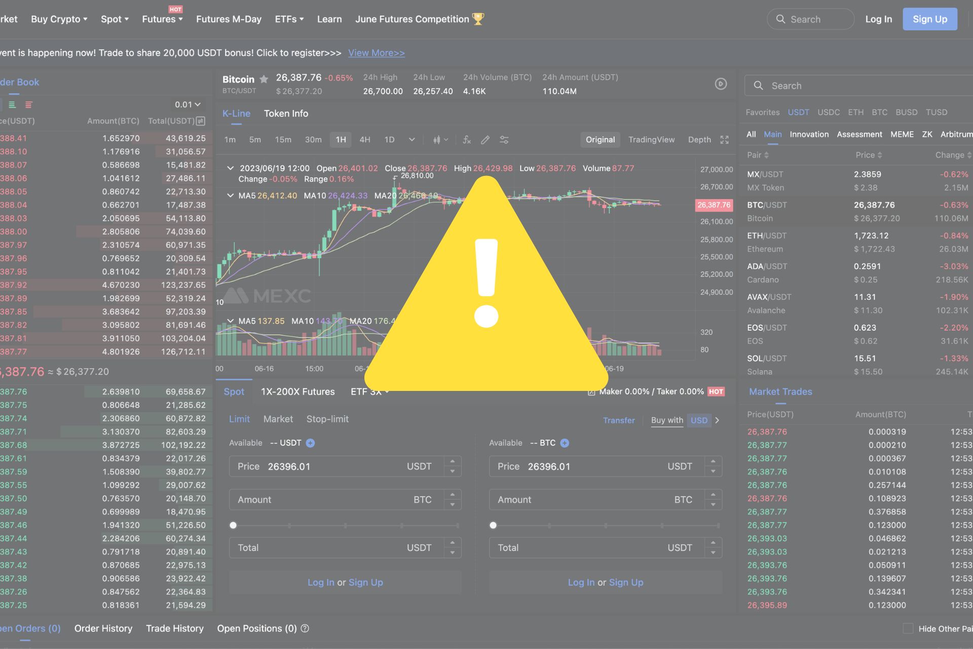 mexc not working with vpn