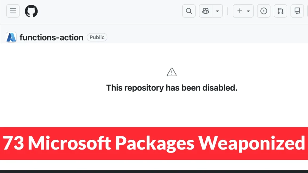 73 Microsoft GitHub repositories disabled after Miasma malware campaign
