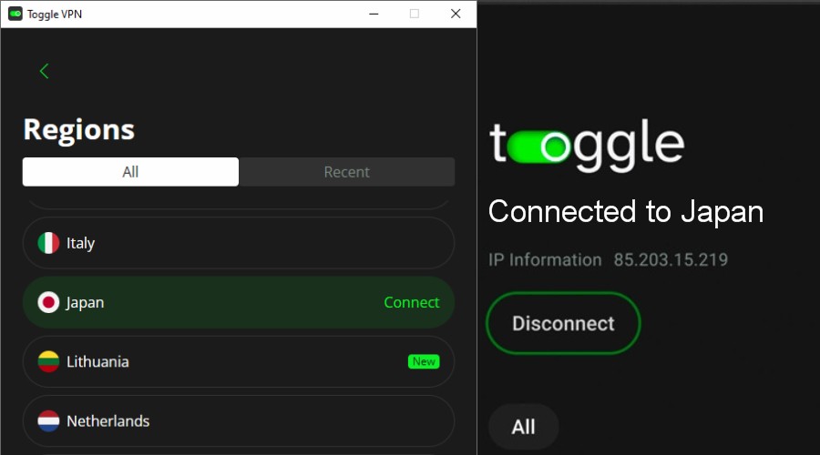 Japan VPN